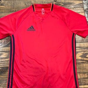 Adidas Red Athletic Shirt